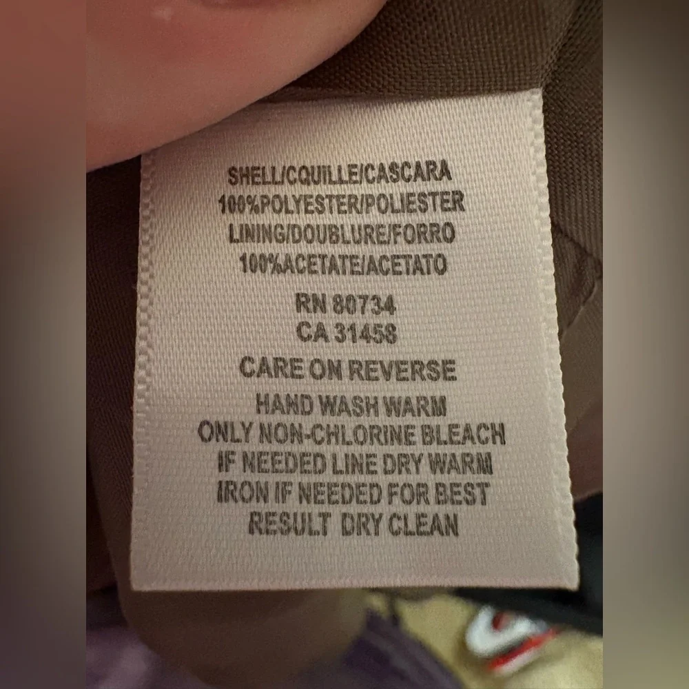 BCBGeneration Lace Bodice Taupe Cocktail Dress with Pockets Size 8 - Picture 7 of 8